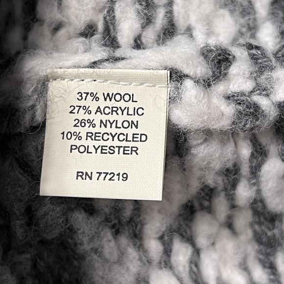 NWI Joseph Abboud Men's Country Club Sweater Gray Wool Blend Money Luxury 3XLT - Picture 6 of 8